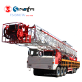 SINOTAI API 650HP plataforma de perfuração e workover montada em caminhão